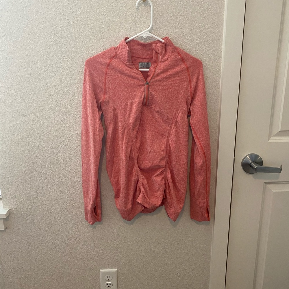 Athleta seamless quarter zip